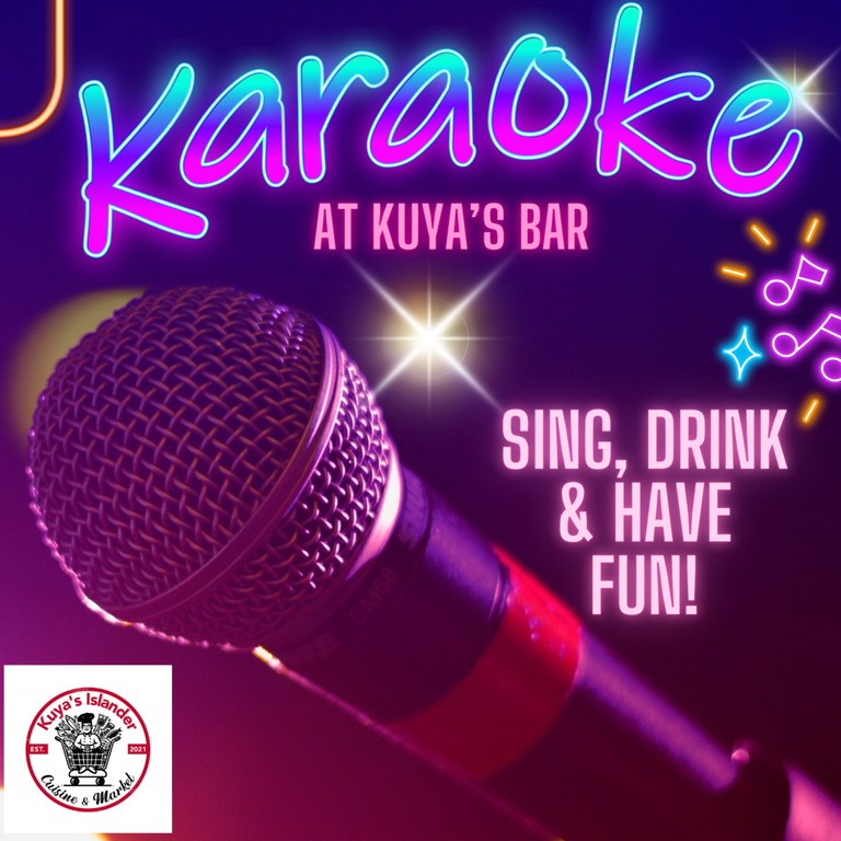 Come hang out with us – Karaoke, Lotto & Drinks!